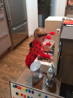 Ladybug Girl Cooking.